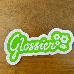 Glossier spring 21 sticker